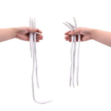 Imagem de MOMOMAGE Three Rope Magic Tricks Funny Ropes Magic Props for Magicians Close up Magic Illusion Stage Magic Rope Illusion Gimmick Easy to Do Magic Shows (White)
