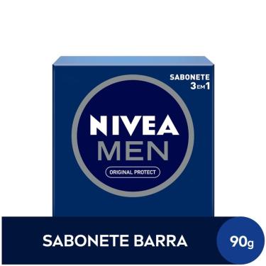 Imagem de Sabonete em Barra Nivea Men 3 em 1 Original Protect 90g 90g