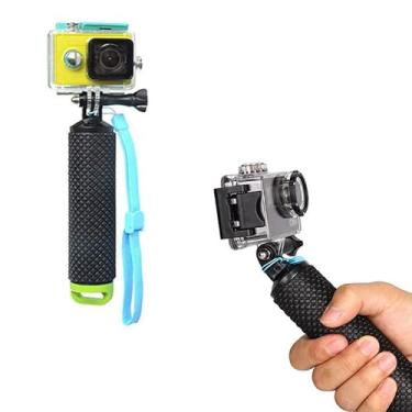 Imagem de Walway Bastão de selfie portátil à prova d'água flutuante monopé compatível com câmeras de ação GoPro Hero 10, 9, 8, 7, Hero Session, Fusion, Max, AKASO, SJCAM, DJI Osmo (verde)