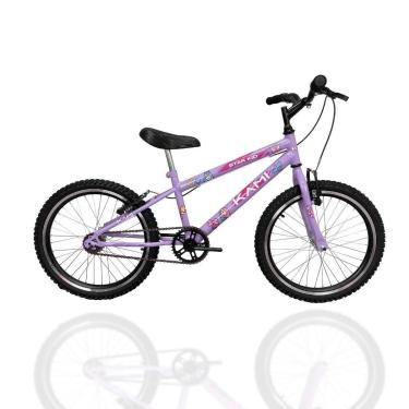 Imagem de Bicicleta Infantil Aro 20 Mtb Kami Princesa Criança 6 a 10-Unissex