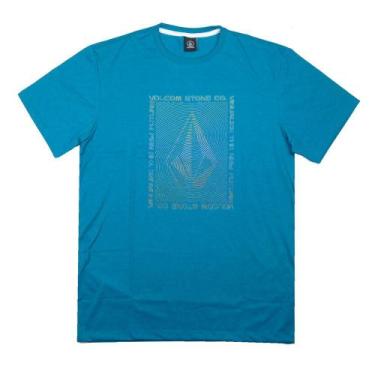 Imagem de Camiseta Volcom Visualizer Azul