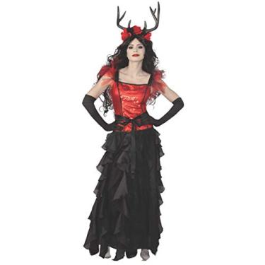 Imagem de Rubies Fantasia feminina Opus Collection Midnight saia cascata para adultos, preta, padrão, Preto, Standard