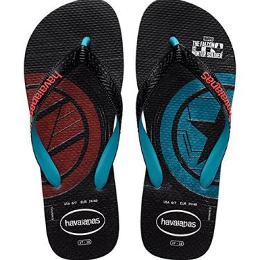 Imagem de Chinelo Top Marvel Series, Havaianas, Adulto Unissex, Azul Náutico, 45/46