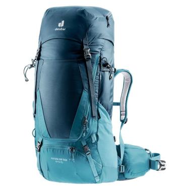 Imagem de Mochila Deuter 45+10L de Trilha Acampamento Air Trek SL Azul