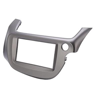 Imagem de Tampa do Painel de Acabamento de CD do Console Central ABS, Substituição de Adaptações de Carro para Placa Frontal de Rádio Elegante e Resistente para Ajuste para Jazz 2008-2013