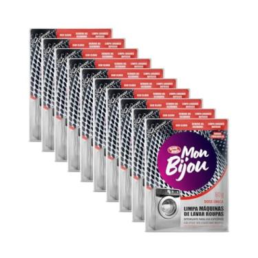 Imagem de Limpa Máquina De Lavar Roupas Mon Bijou Sachê 80g - 10 Unid