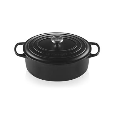 Imagem de Le Creuset Forno holandês oval de ferro fundido esmaltado, 6,75 L, alcaçuz