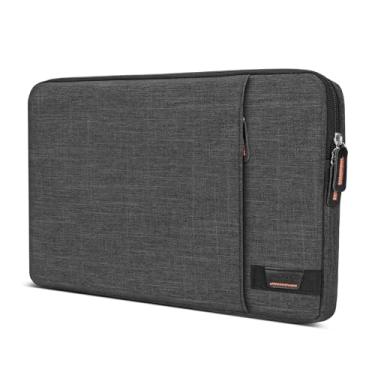 Imagem de Losong Capa para monitor portátil de 16,1 polegadas, capa protetora acolchoada compatível com monitor portátil Arzora Uperfect AOC KYY de 15,6 a 16 polegadas, bolsa de viagem com 2 bolsos de
