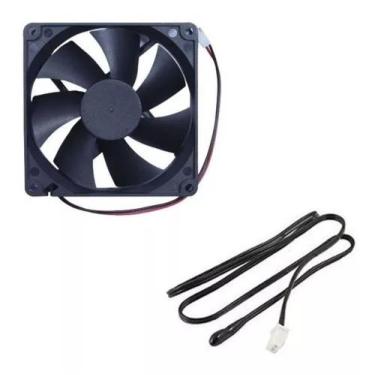 Imagem de Kit Cooler Ventoinha Micro Ventilador + Sensor Ntc Latina