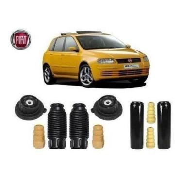 Imagem de Kit Coxim Batente Amortecedor Dianteiro Traseiro Stilo 2002 2003 2004 
