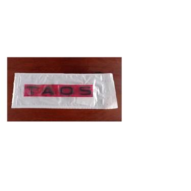 Imagem de Emblema Traseiro Letreiro Taos Black Preto Para Mala Taos De 2021 A 2023