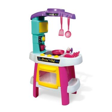 Imagem de BRINCANDO DE CASINHA COZINHA BEAUTY CHEF ROSA