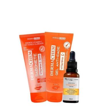 Imagem de Kit Skincare Clareador Cuidado Facial - DERMACHEM