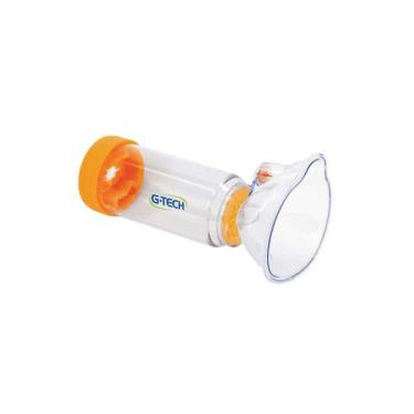 Imagem de Espaçador medicamento aerosol portátil clear adulto/ infantil - 01 und