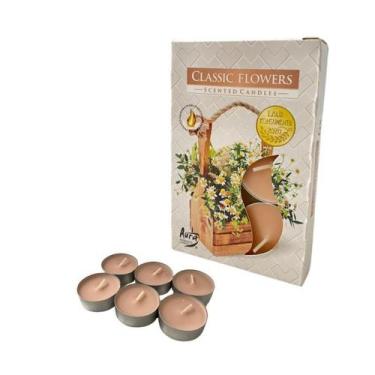 Imagem de Kit 6 Velas Rechaud Difusor Flutuante Fondue 6 Hrs - Aromas - Bialluz