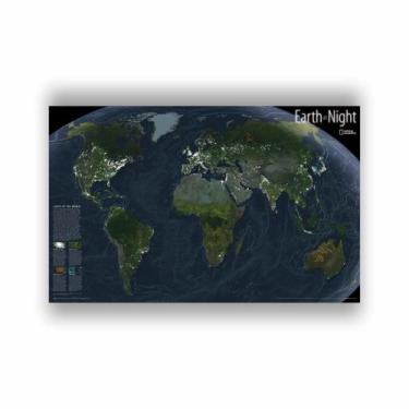 Imagem de Mapa Mundi Parede Painel Lona 06 - Micro Oficina