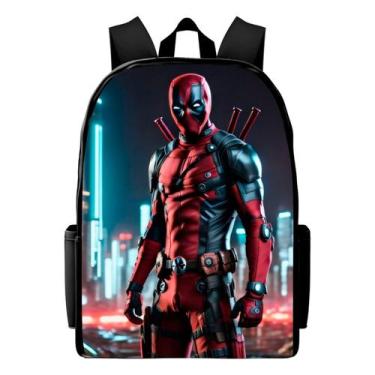 Imagem de Mochila Infantil Personagem DeadPool Volta As Aulas Casual Juvenil - N