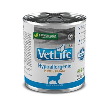 Imagem de Ração Úmida Vet Life Natural Canine Wet Hypoallergenic Peixe e Batata 