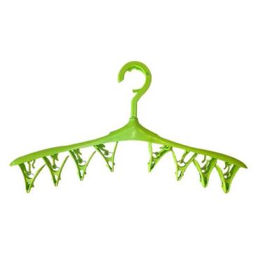 Imagem de Cabide De Plástico C/ 8 Pregadores 42cm rosa - FX, Lilas