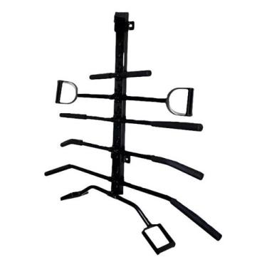 Imagem de Suporte De Parede Para Puxadores Barras Crossover Academia - Hartwit