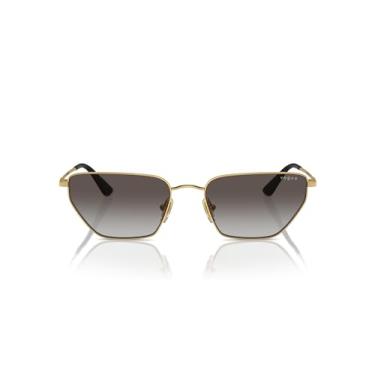 Imagem de Óculos de Sol Vogue Eyewear 0VO4316S 280/8G Tam 56 / Ouro - Lentes Cinza Gradiente