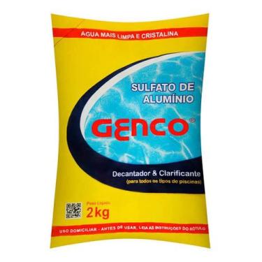 Imagem de Sulfato De Alumínio Decantador Piscina Genco 2kg