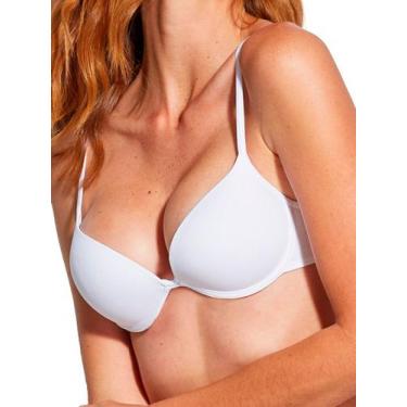 Imagem de Sutiã com Aro e Bojo Push Up Hope 2384 Taça B, Branco, 44