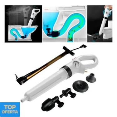 Imagem de Desentupidor Ar Alta Pressão Pia Vaso Cano Blaster Dreno Max - AZ135