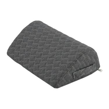 Imagem de Bothyi Travesseiro de apoio para cama em cunha, simples, prático, leve, para pernas, travesseiro de elevação de pernas para dormir em casa em hotel