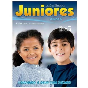 Imagem de Revista Lições Bíblica Juniores Aluno 1º Trimestre 2025 - CPAD