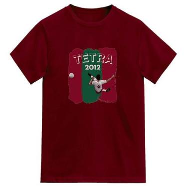 Imagem de Camiseta Voleio Pro Tetra Flu Brasileirão 2012 - Novomanto, Vermelho e