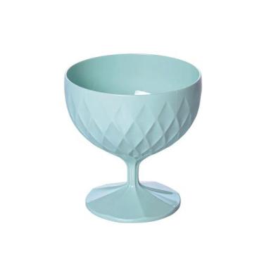 Imagem de Taça Para Sobremesa Grande de Plástico Azul - PLASUTIL