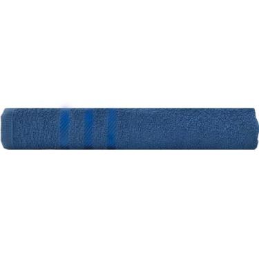 Imagem de 3 Toalha De Banho Barras 65x130cm Diversas Cores Lindas - Dugu, Azul