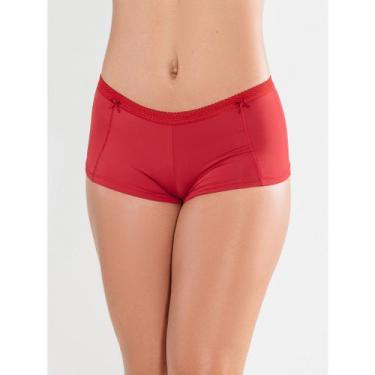 Imagem de Calcinha cueca feminina box shortinho confortavel - ALTIÉ, Rubi, GG