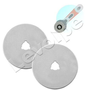 Imagem de 2 Laminas Para Cortador Circular 60mm - Artesanato Patchwork - Levolpe