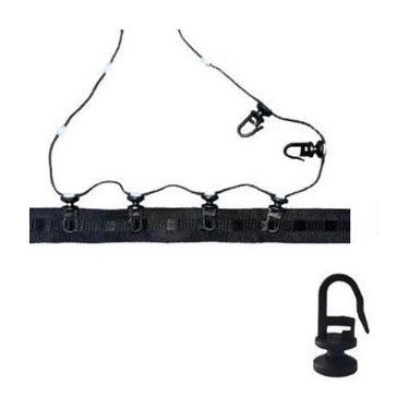 Imagem de Deslizante Maxi Com Gancho P/ Fita E Cordão Wave 500 Peças - Art Decor