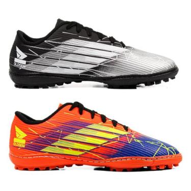 Imagem de Kit 2 Chuteira Masculina Society Costurada Sintético Grama - Oldsen, L