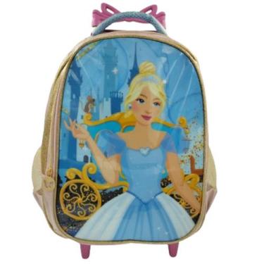 Imagem de Mochila Escolar De Rodinha Feminina Impermeável Para Menina Estampas V