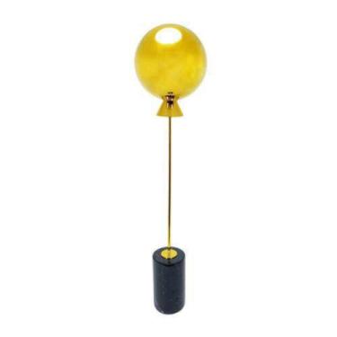 Imagem de Escultura Decorativa Balão Menor Base Marmore Impecavel Luxo - LUXdéco