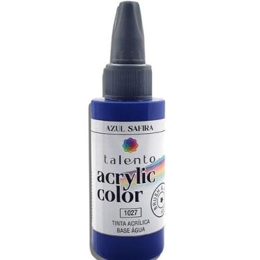 Imagem de Tinta Acrylic Color 30ml Artes 1027-azul Safira - TALENTO