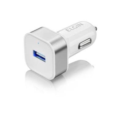 Imagem de Carregador USB Veicular Elgin - 12V 1 Saída USB 1A 5W