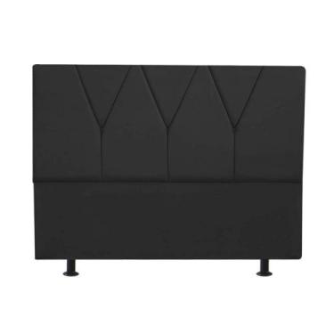 Imagem de Cabeceira Estofada Cama Box Solteiro Jade 110cm material sintético - D