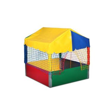 Imagem de Piscina de bolinhas casinha 1,10m - multicolorida sem bolinhas - LIDER