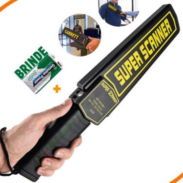 Imagem de Scanner Detector De Metal Manual Leve Para Segurança - Luatek