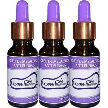 Imagem de ÓLEO MELALEUCA ANTI FUNGOS 100% NATURAL SPA DOS PÉS 15ml - LORE PÉ Kit