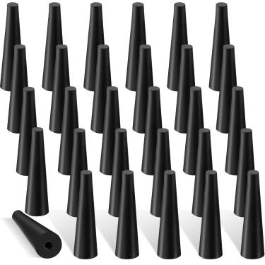 Imagem de 60 peças de plugues de reparo de painéis solares de piscina, kit de reparo de aquecedor solar de piscina, plugues solares de piscina para painéis solares de aquecedores de piscina, preto (0,250)