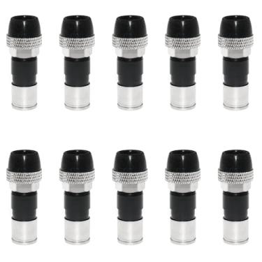 Imagem de Lind Kitchen Encaixe de compressão de cabo coaxial RG6 com conector de compressão de ponta de borracha impermeável