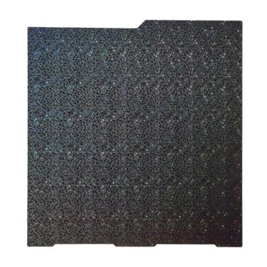 Imagem de PET Star PEY Textura de Fibra de Carbono Dupla Face 256x268mm Placa de Construção para Kobra 3 Compatível Com PLA PETG TETG para Impressora 3D
