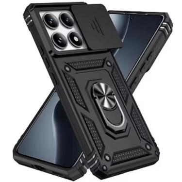 Imagem de Capinha Capa Armadura Kickstand 360 C/Proteção Full Camera Para Xiaomi Poco F6 Pro 5G
