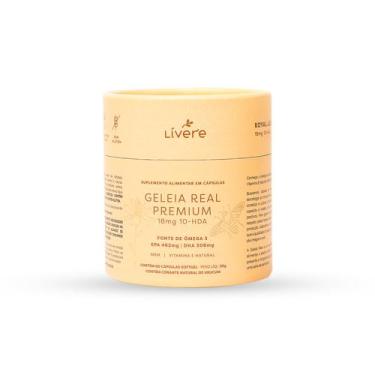Imagem de Geleia Real Premium com Ômega 3 em cápsulas - Lívere